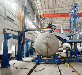 Side beam p automatic welding equipment
